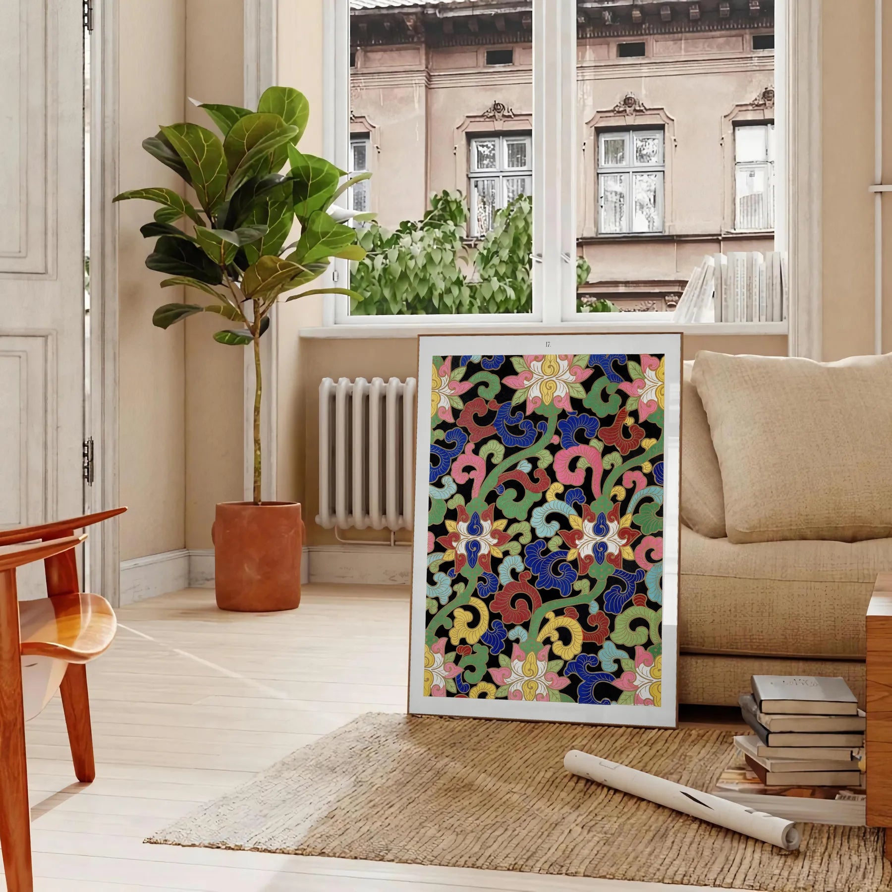 space vintage botanical prints poster stunning black green hues timeless wall art captures nature beauty perfect gift room exquisite artwork standalone print